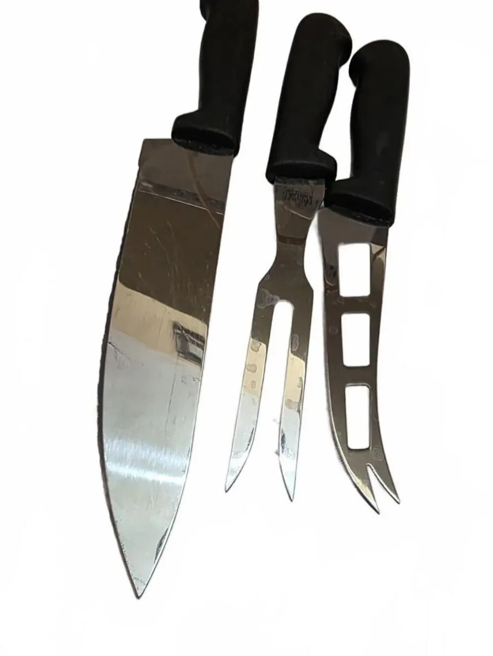 Philippe Richard 3-Piece Stainless Steel Kitchen Cutlery Set - Cheese & Carving